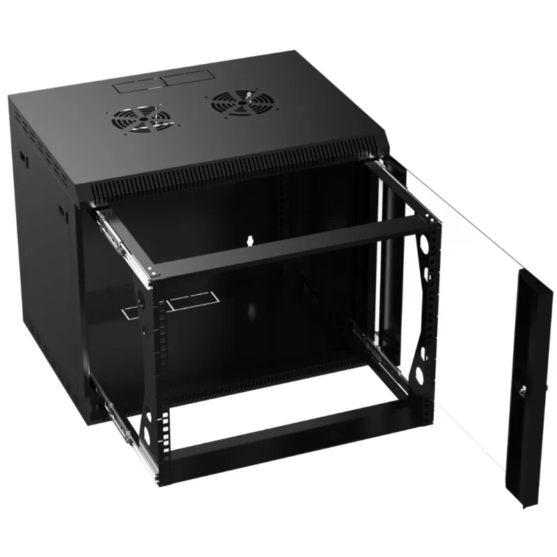 Black Copper 9U Network Rack