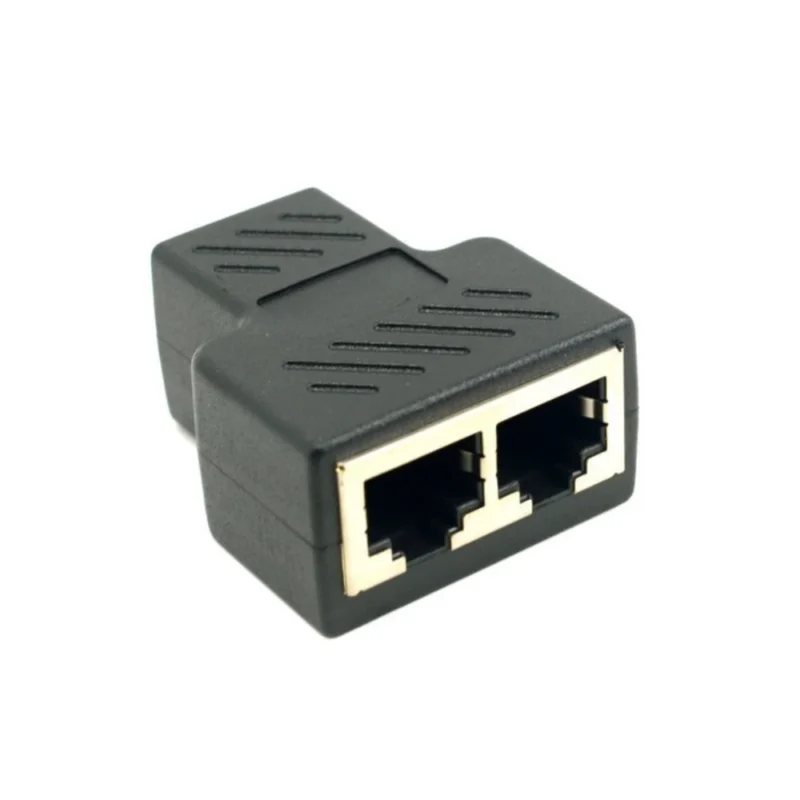 Black Copper CAT-6 RJ45 Connector