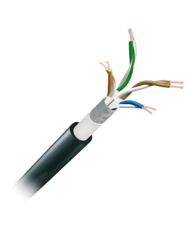 Black Copper Cat-6 Pure Copper Patch Cord 65 Meter