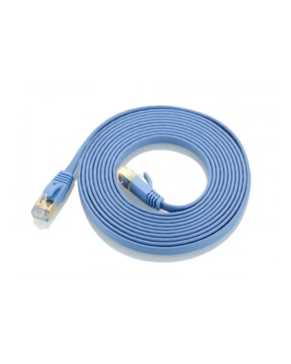 Black Copper Cat-6 UTP Indoor Single Jacket Cable Roll (Blue)