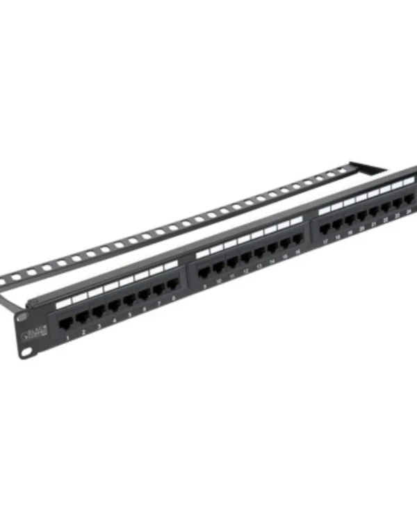 Black Copper Cat 6 24 Port Patch Panel