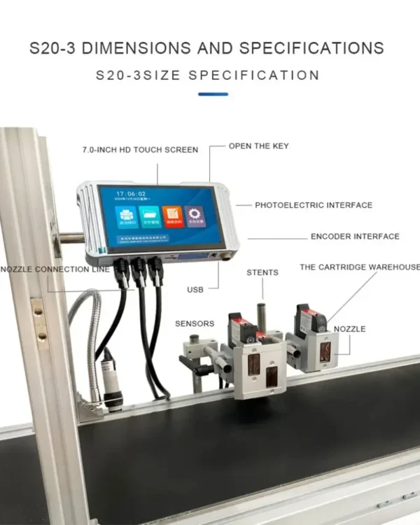 Assembly Line Inkjet Printer DK-1281