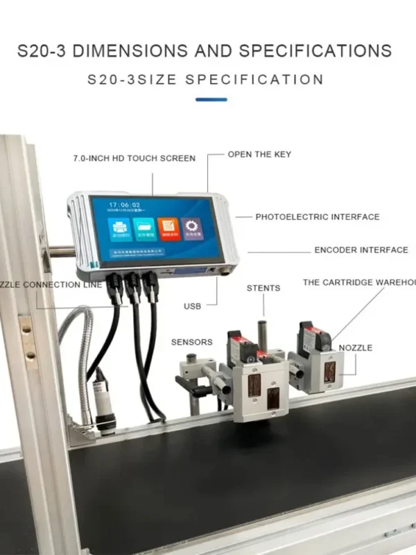 Assembly Line Inkjet Printer DK-1281
