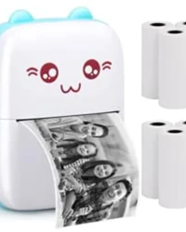 Mini Portable Photo Printer Bluetooth Mobile Pocket Thermal Printer for Smart Phone
