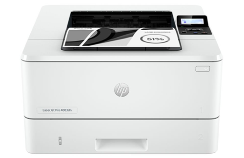 HP LaserJet Pro M4003DN B&W Printer (White)