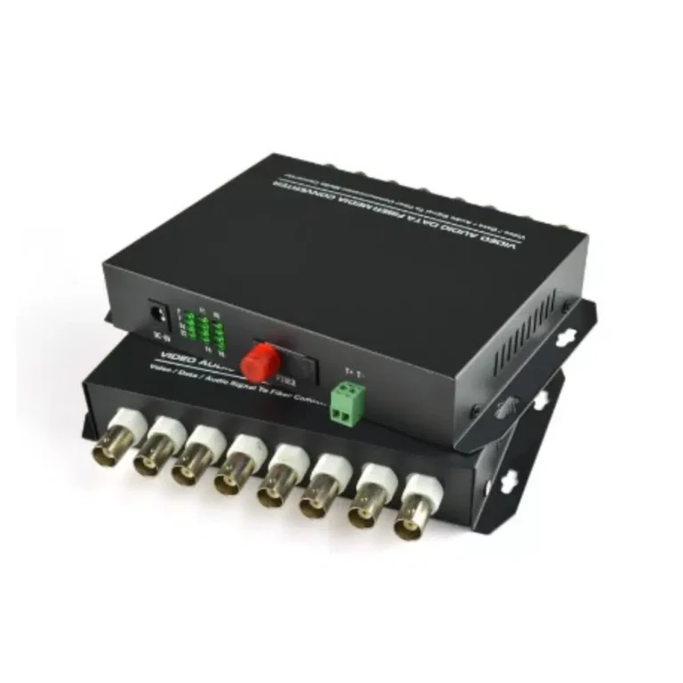 Black Copper 8 Channel Fiber Optic