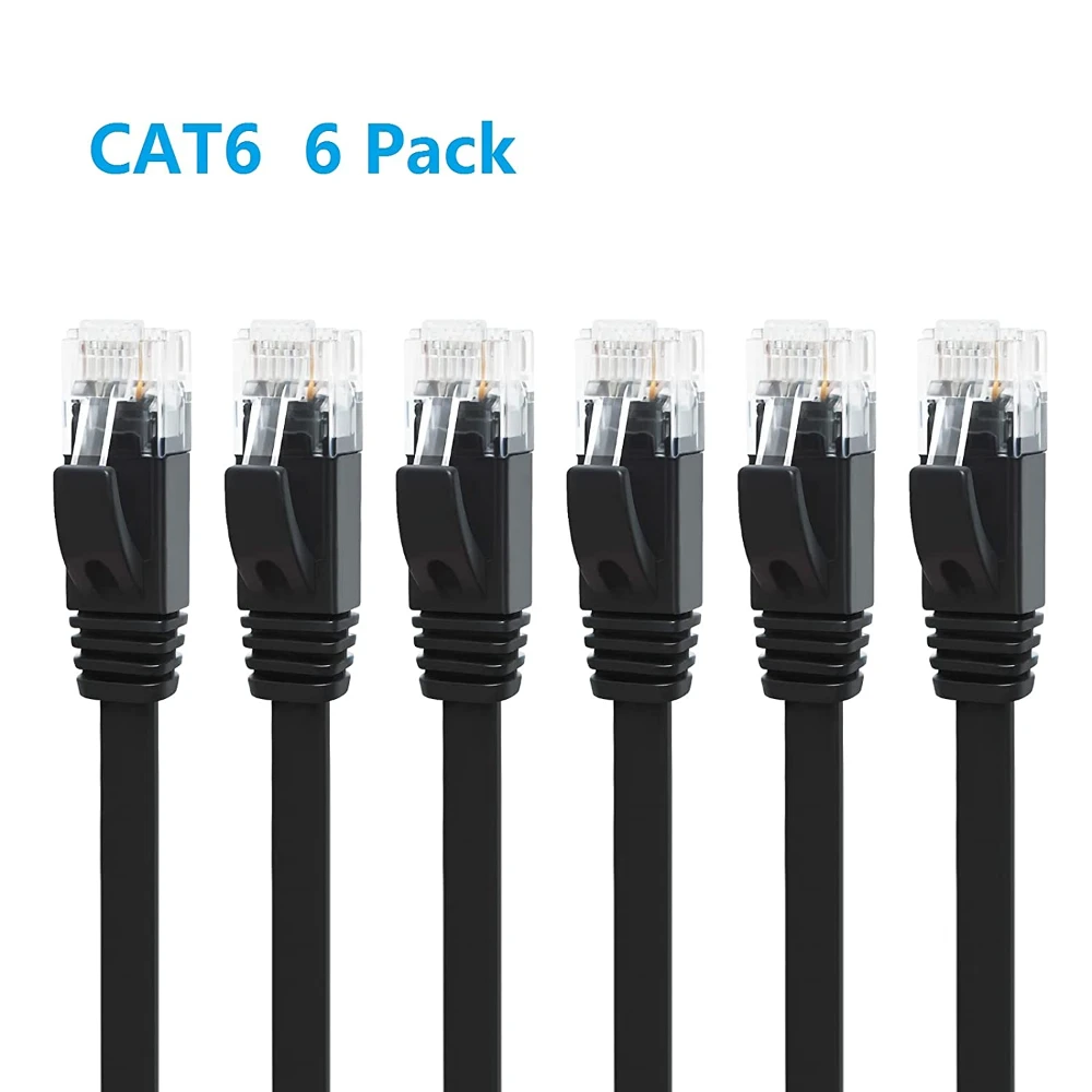 Black-Copper-Cat-6-Pure-Copper-Patch-Cord-70-Meter.webp Black Copper Cat-6 Pure Copper Patch Cord 70 Meter - Image 1