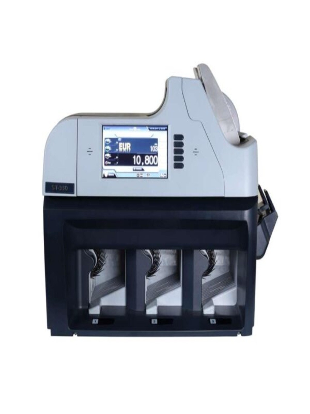 Hitachi-Model-ST-350-Currency-Counting-and-Sorter-Machine.jpg Currency Counting Machine Hitachi Model ST-350 - Image 1