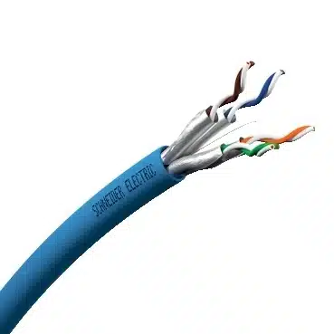 Schneider/Actassi VDICD62X218 F/UTP CAT-6A 10GIG 4PAIR CABLE LSZH 23AWG WHITE 500MTR (1640 FT)