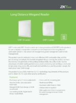 ZKTeco UHF Reader Long Distance E-Tag Wiegand (UHF1-10F) - Image 3