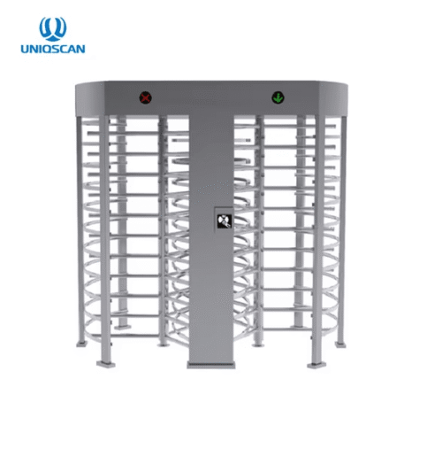 Full Height Pedestrian Security Gate Access Control Turnstile: UT-FHT-8002D