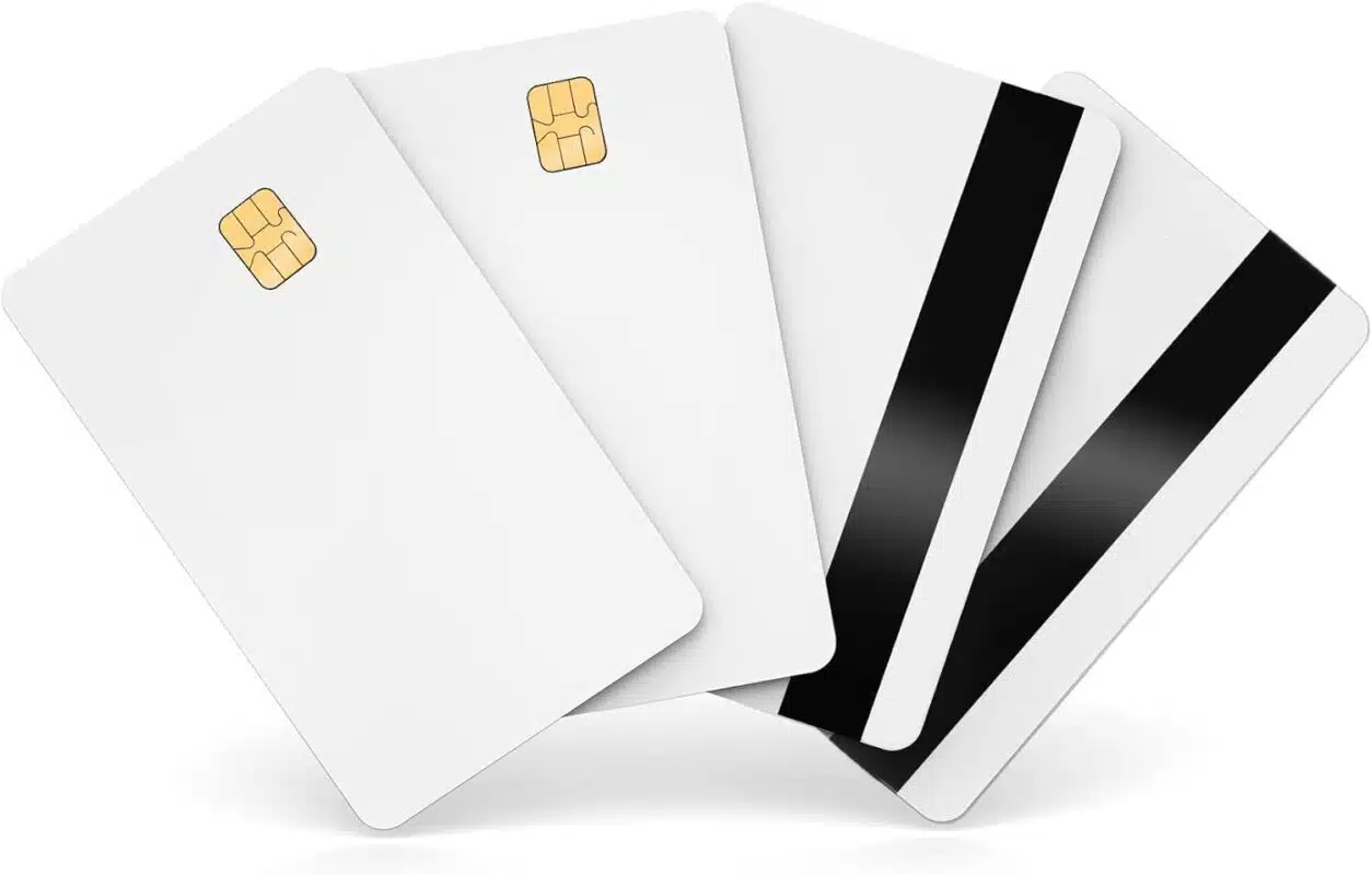 HiCo Magnetic Stripe Card SLE4442 EMV Chip Blank Cards