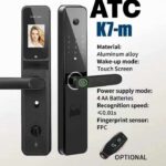 K7-M Smart Door Lock with Fingerprint & Touchscreen Price in Pakistan