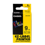 Casio XR-9YW1-W-DJ 9mm Black on Yellow Label Tape Price in Pakistan
