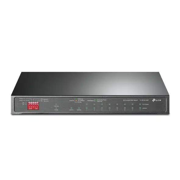 TL-SG1210MP 10-Port Gigabit Desktop Switch with 8-Port PoE+