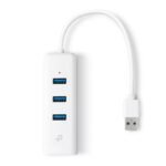 TP-Link UE330 – USB 3.0 Type-A to Gigabit Ethernet Adapter with 3-Port USB Hub